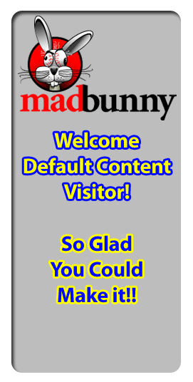 Welcome Default Content Visitor!